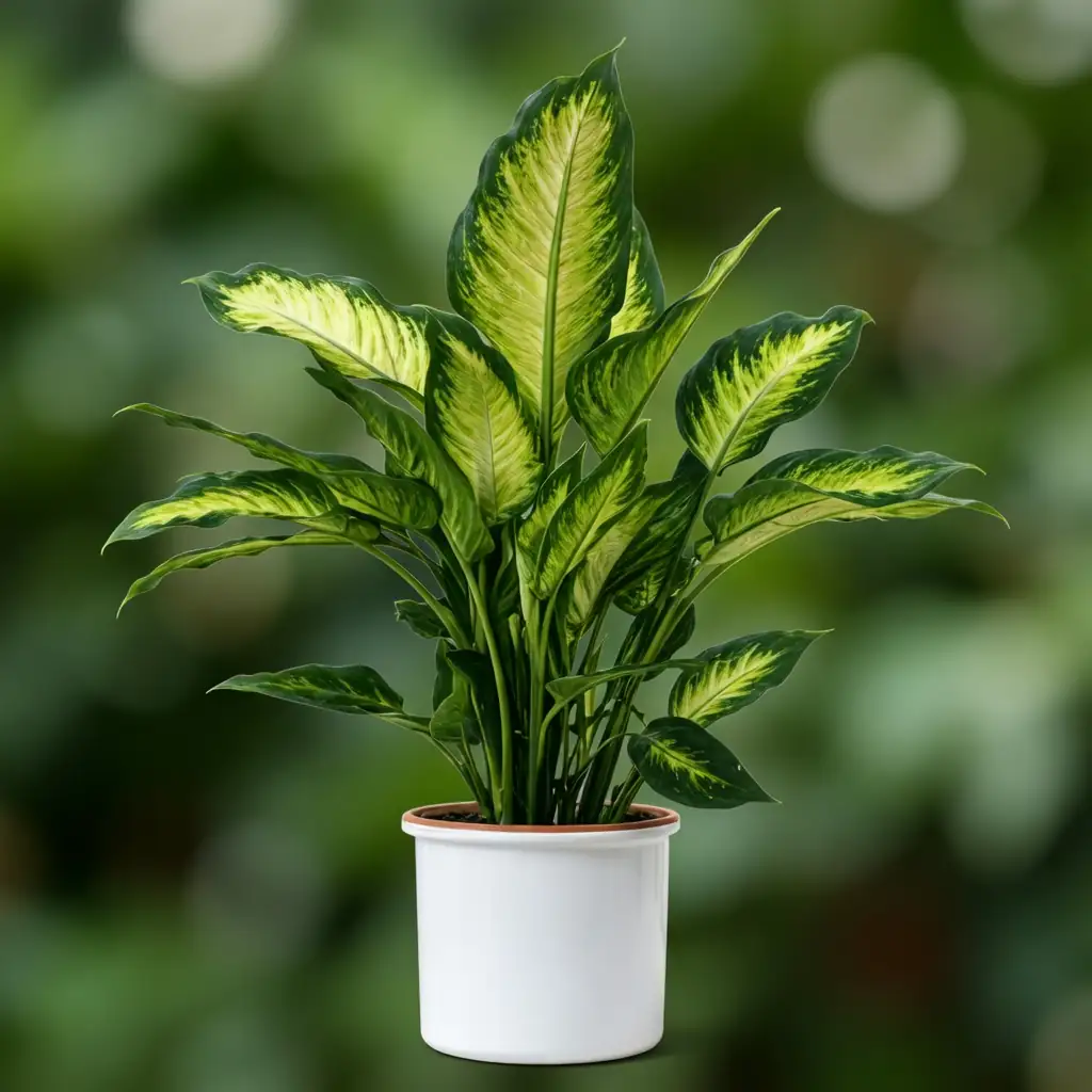 花叶万年青 (Dieffenbachia seguine) — 细节