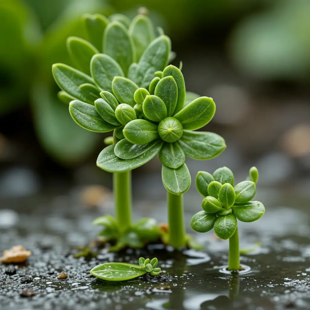 Jelly-Bean-Pflanze (Sedum rubrotinctum) — weitere Ansicht