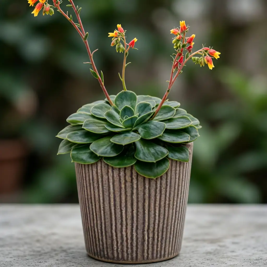 石莲花 (Echeveria elegans) — 环境展示