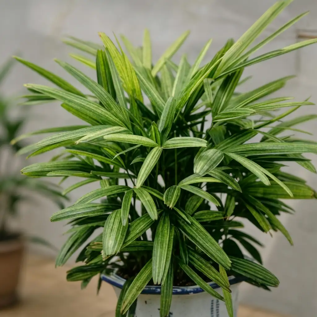 棕竹 (Rhapis excelsa) — 细节