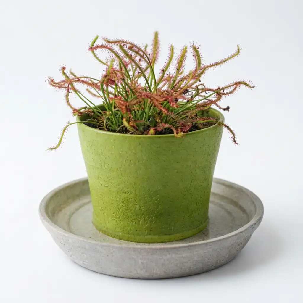 好望角茅膏菜 (Drosera capensis) — 特写
