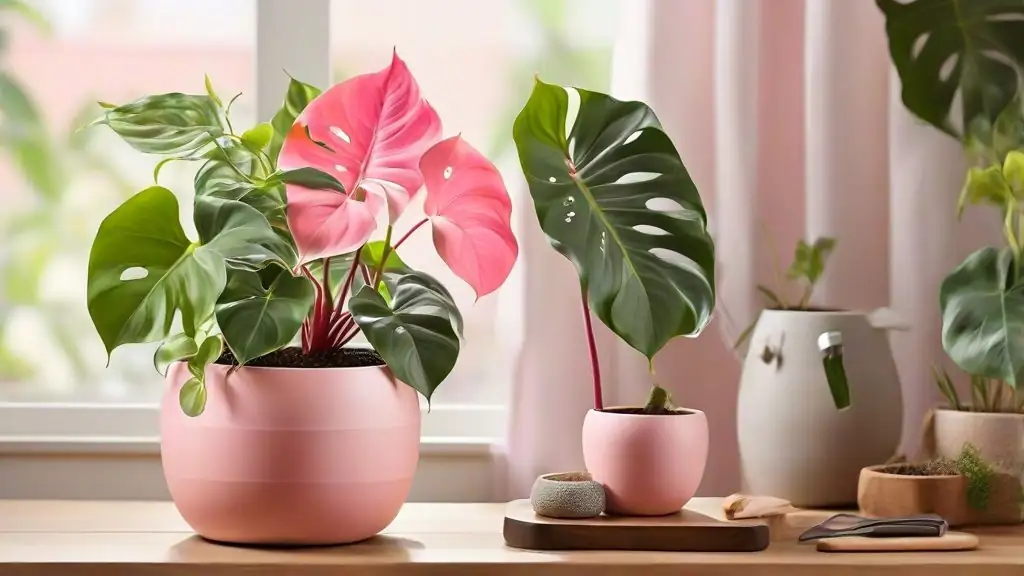 粉公主喜林芋 (Philodendron erubescens 'Pink Princess') — 更多视角