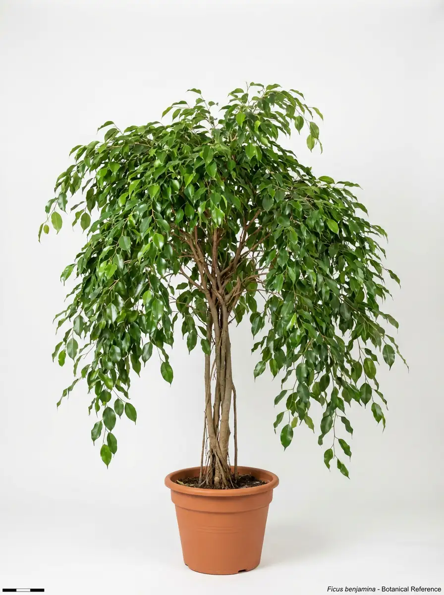 垂叶榕 (Ficus benjamina) — 细节