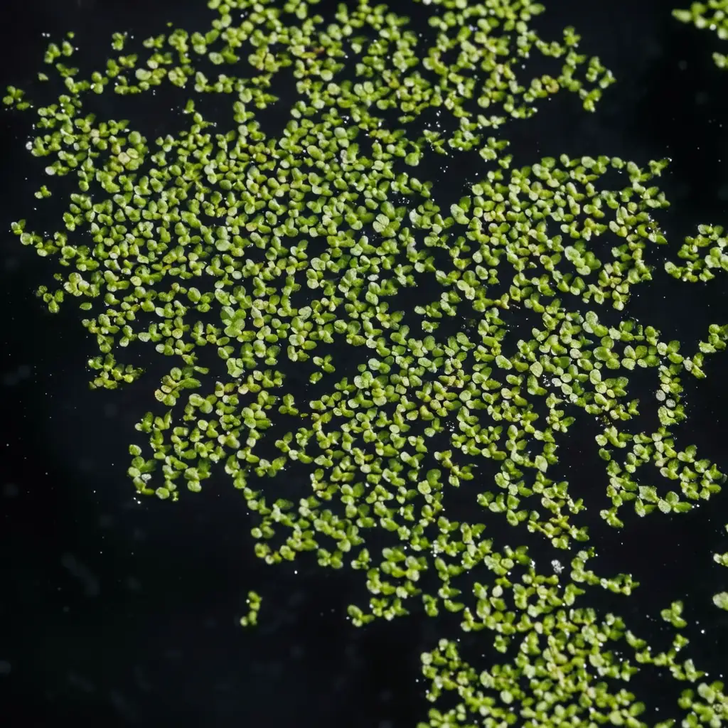 浮萍 (Lemna minor) — 细节