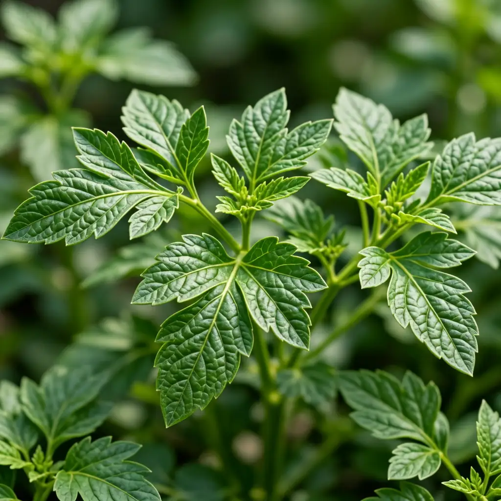 水芹 (Oenanthe javanica) — 细节