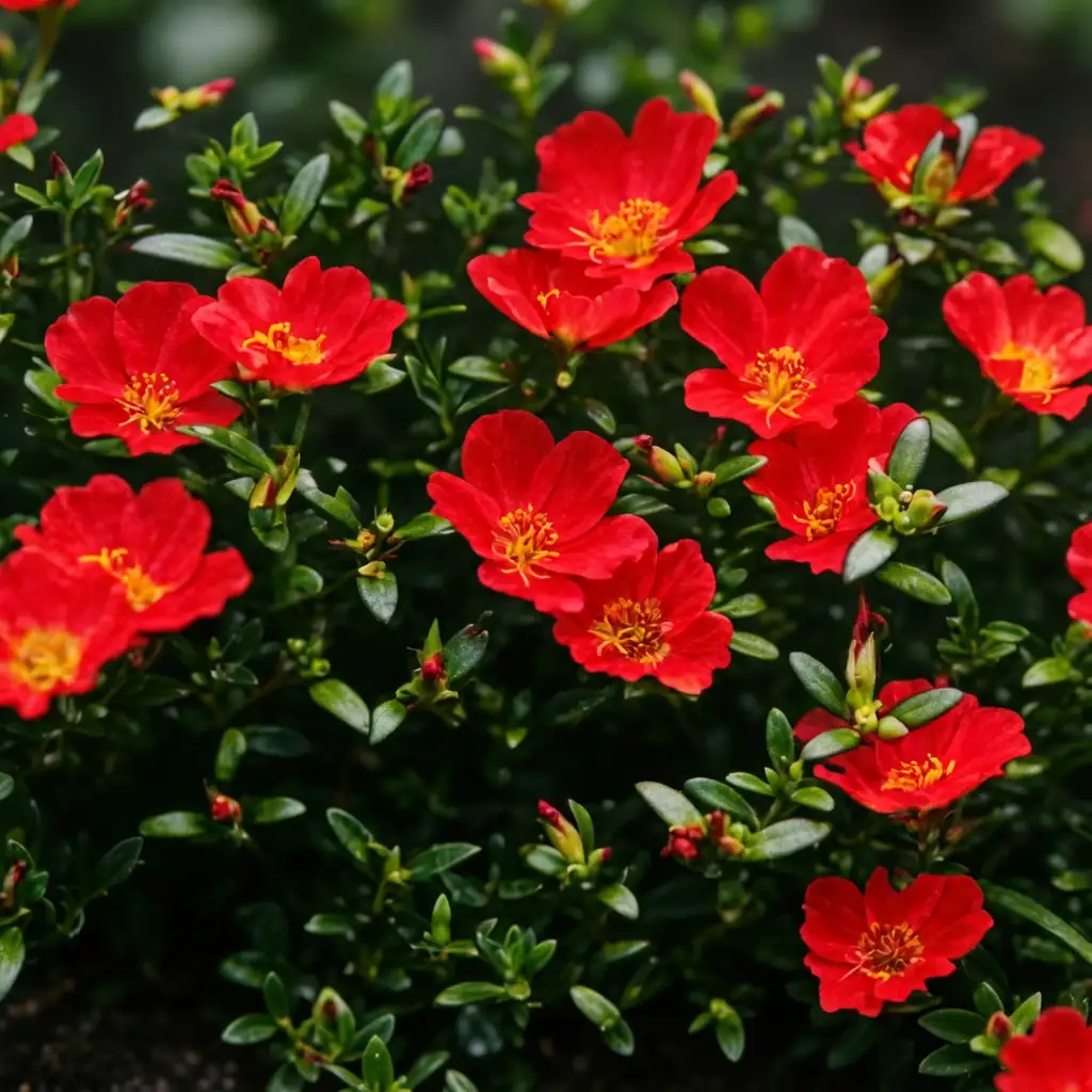 环翅马齿苋 (Portulaca umbraticola) — 细节