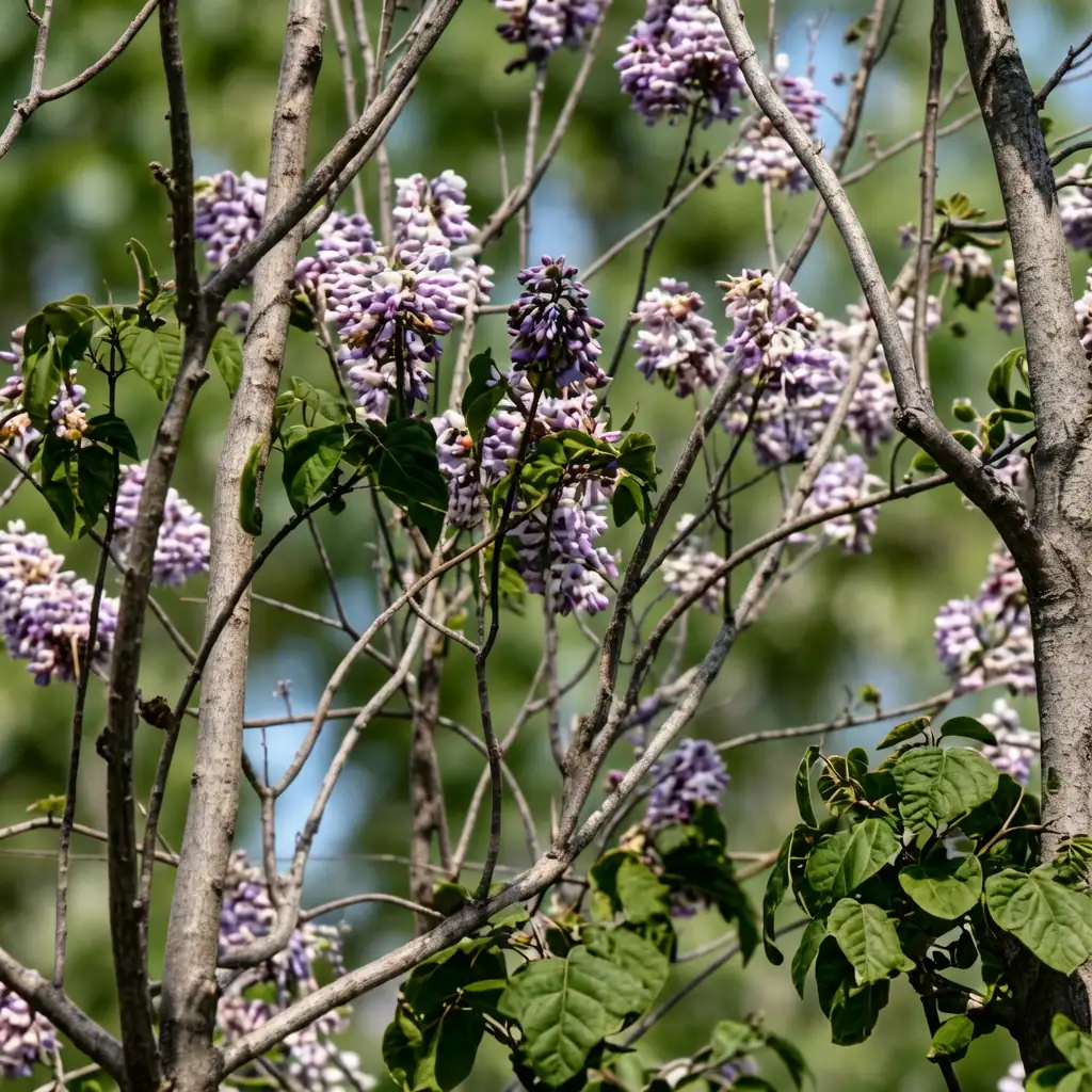 泡桐 (Paulownia fortunei) — 细节