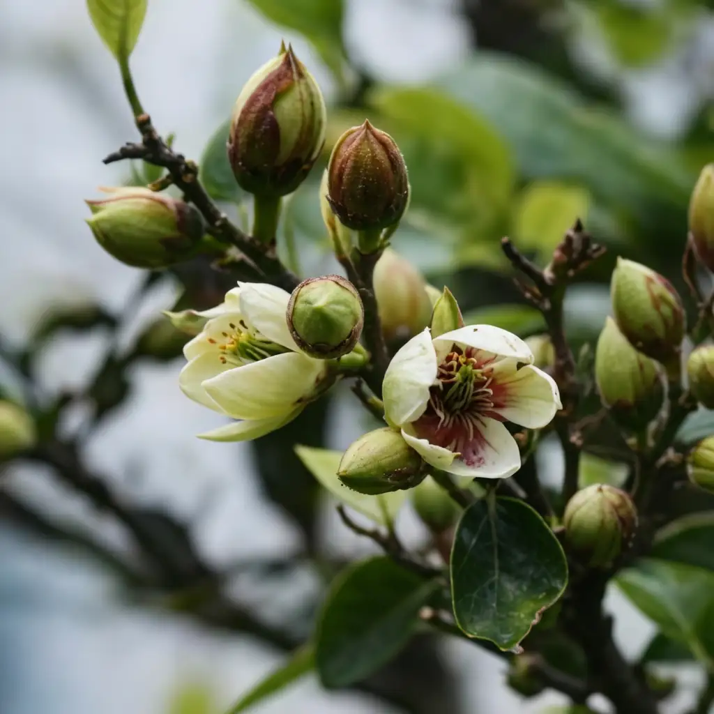含笑 (Magnolia figo) — 细节