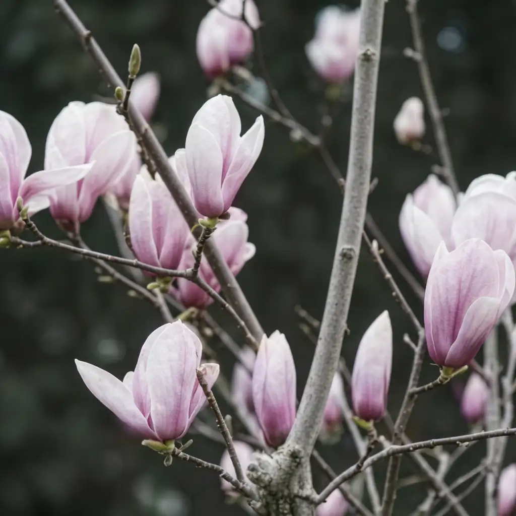 二乔玉兰 (Magnolia × soulangeana) — 更多视角