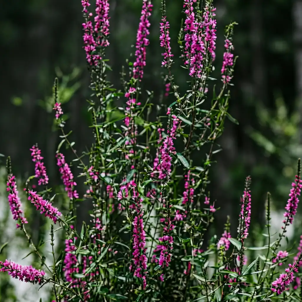 千屈菜 (Lythrum salicaria) — 细节