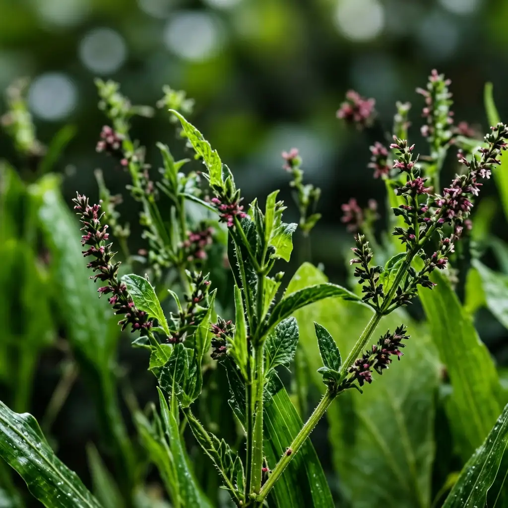 荠枝草 (Salvia plebeia) — 细节