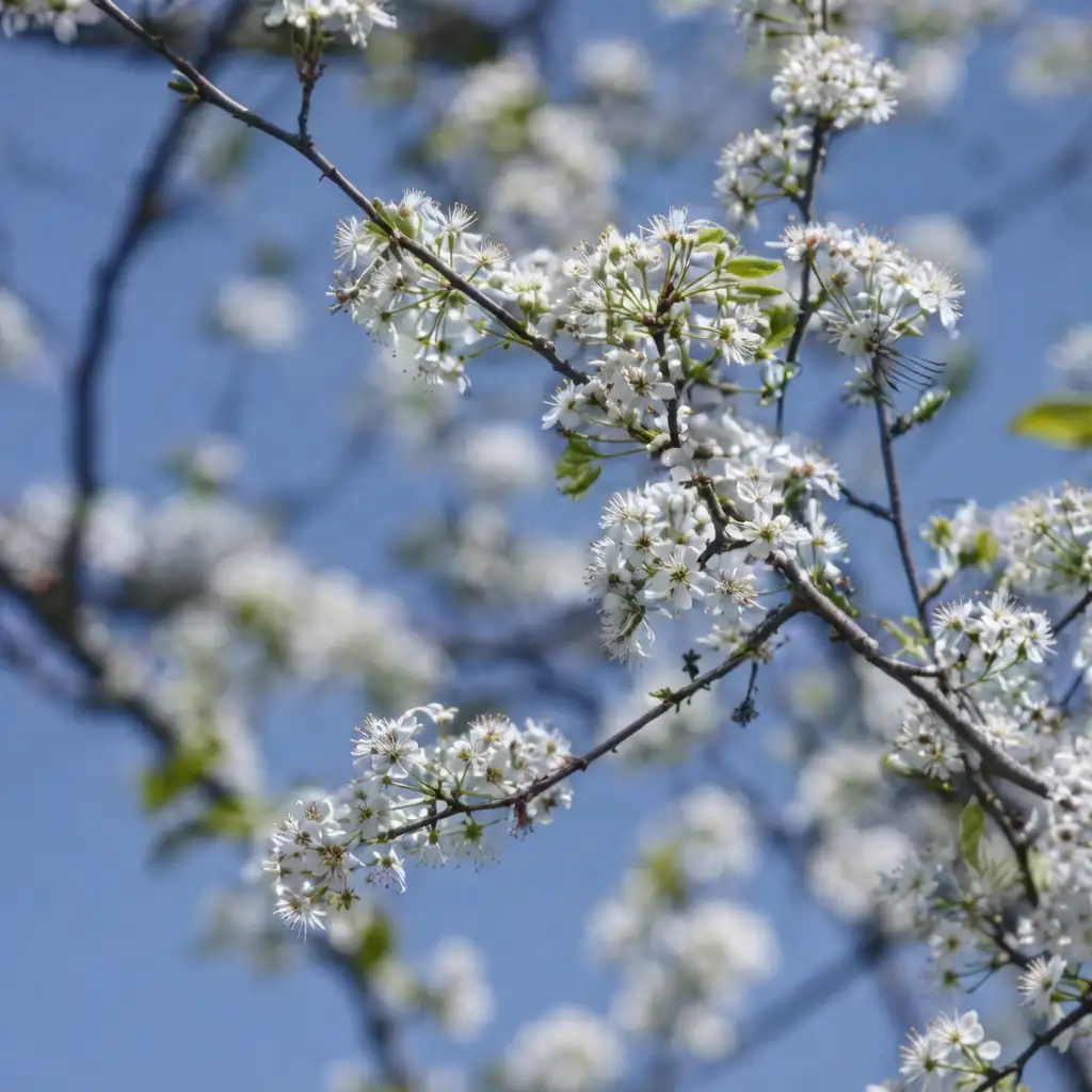 杜梨 (Pyrus betulifolia) — 细节