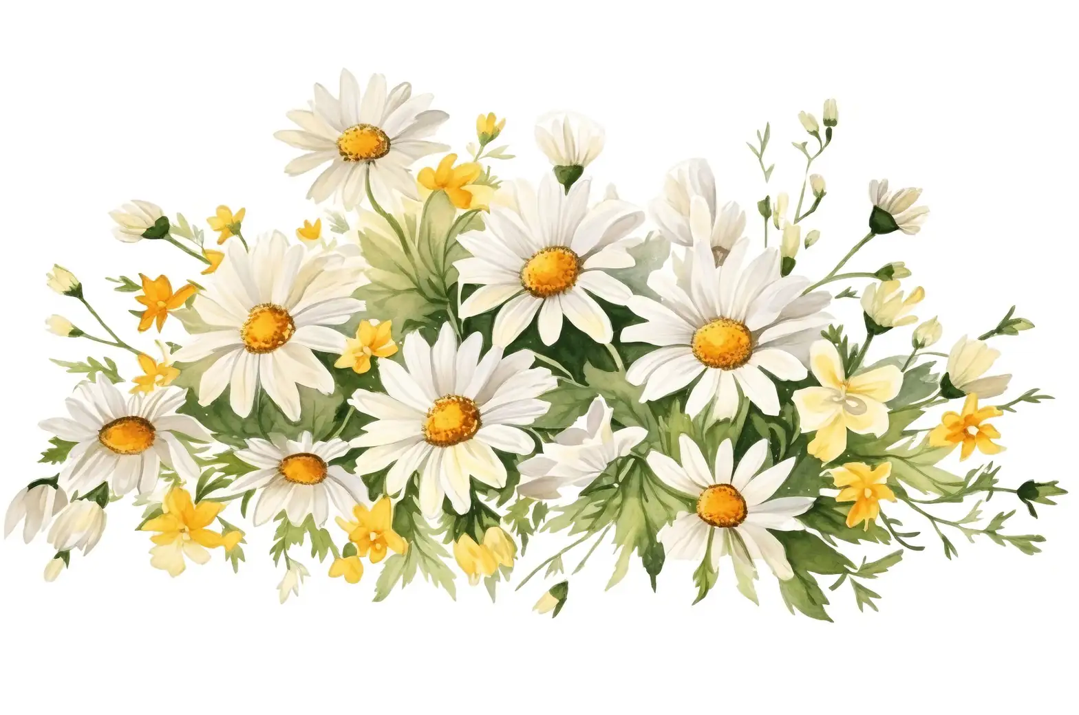 daisy in garden border