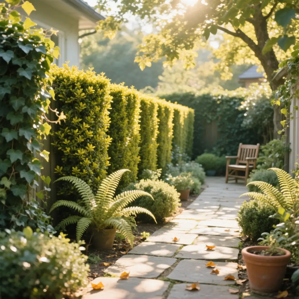 boxwood hedge feng shui