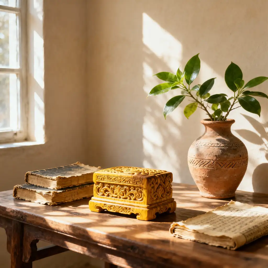 boxwood carving historical artifact