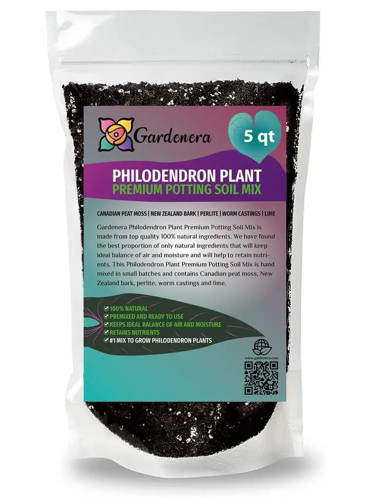 philodendron potting mix preparation