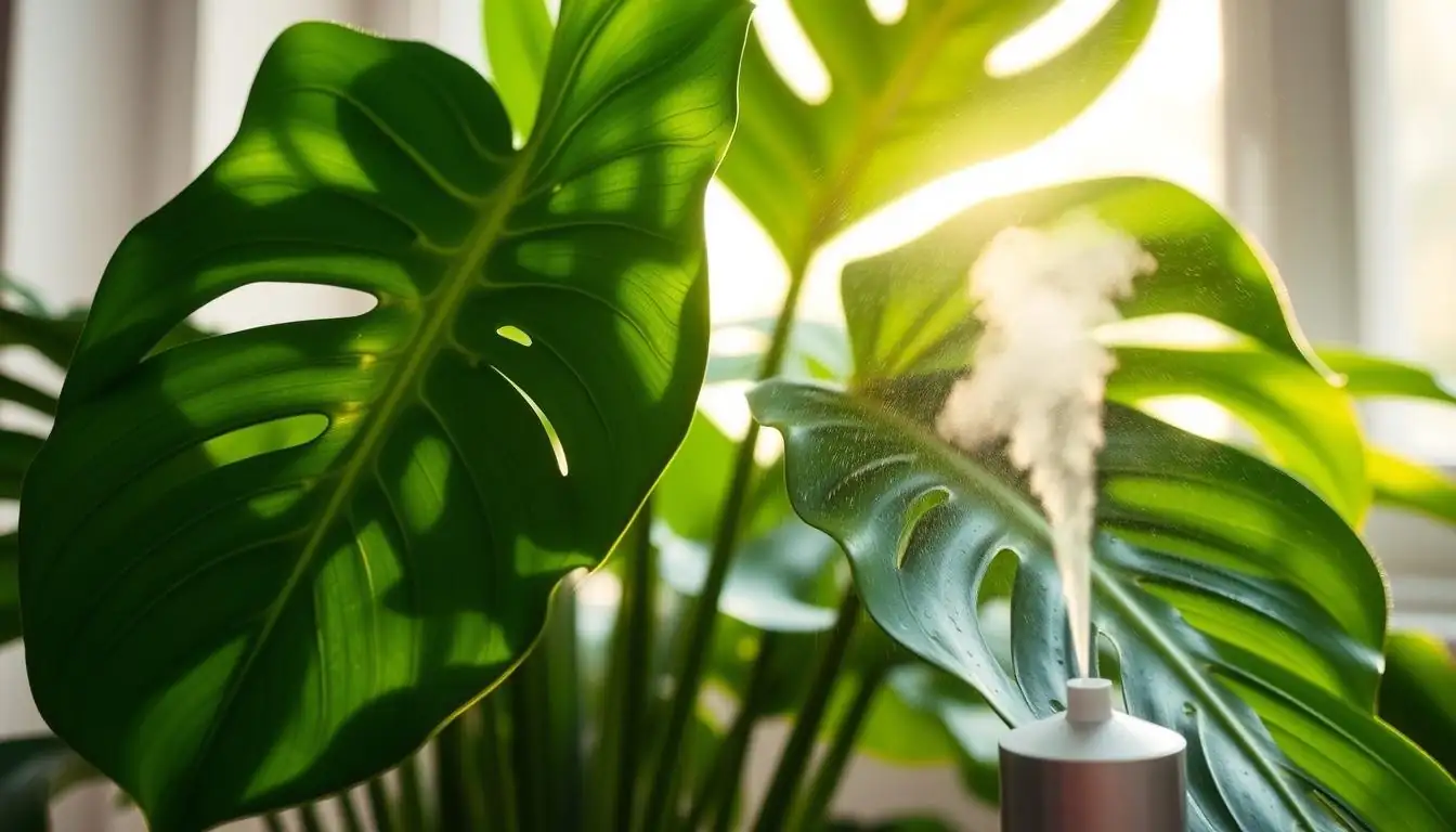 Monstera high humidity environment