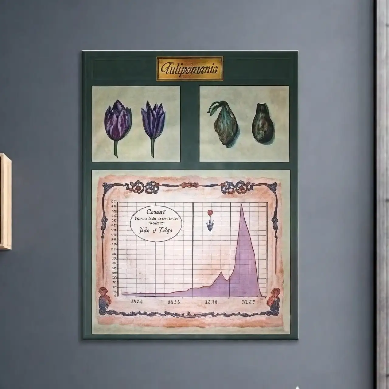 tulip mania historical illustration