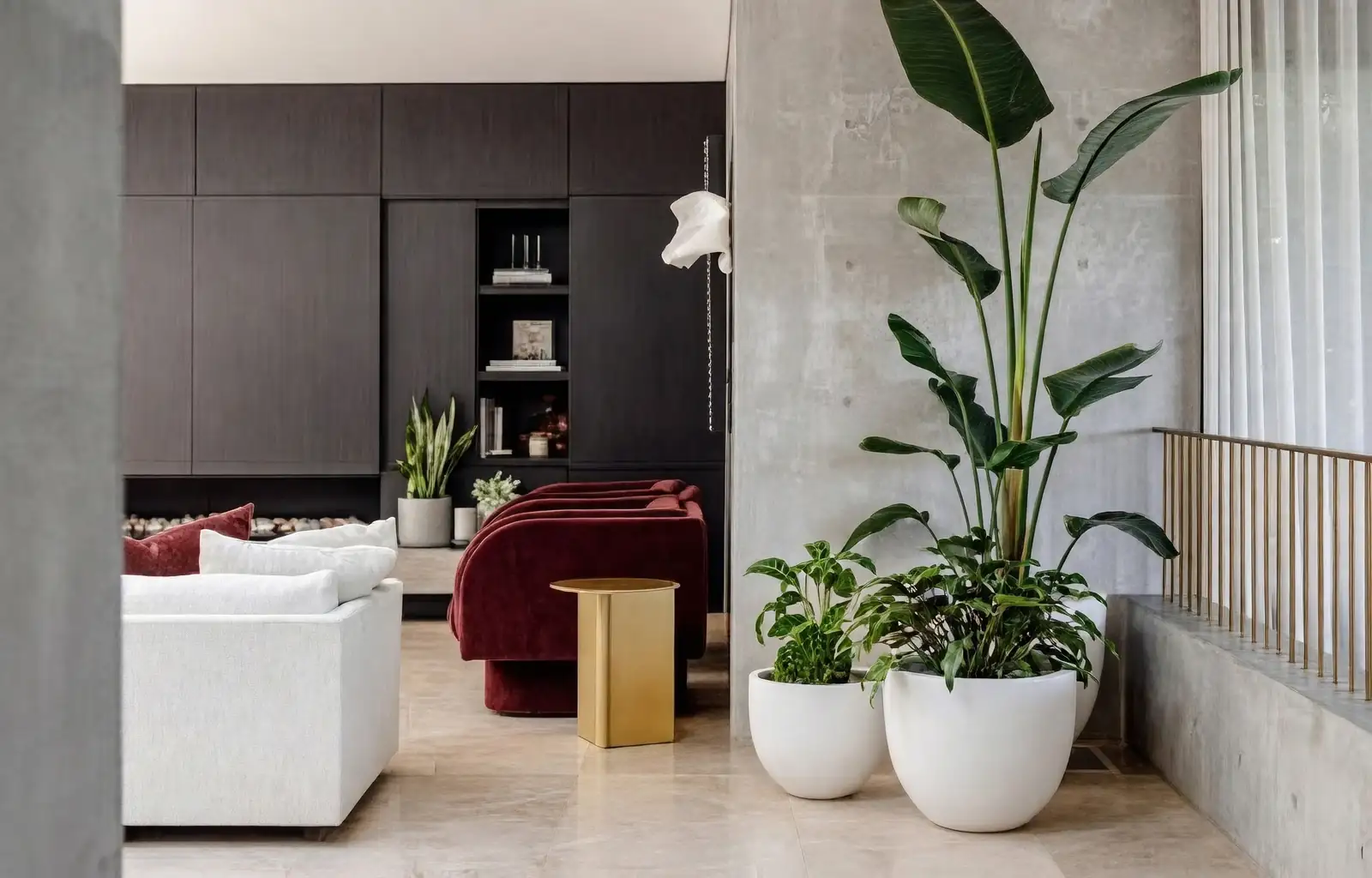 indoor plant grouping rule of three