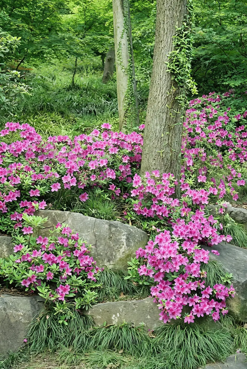 azalea in Chinese garden