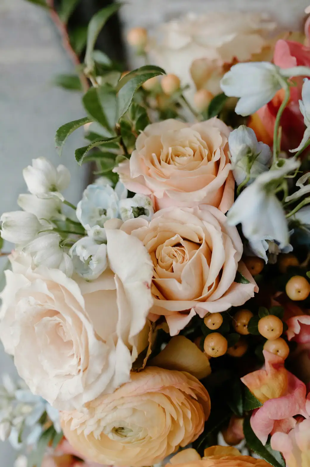 azalea bouquet wedding gift