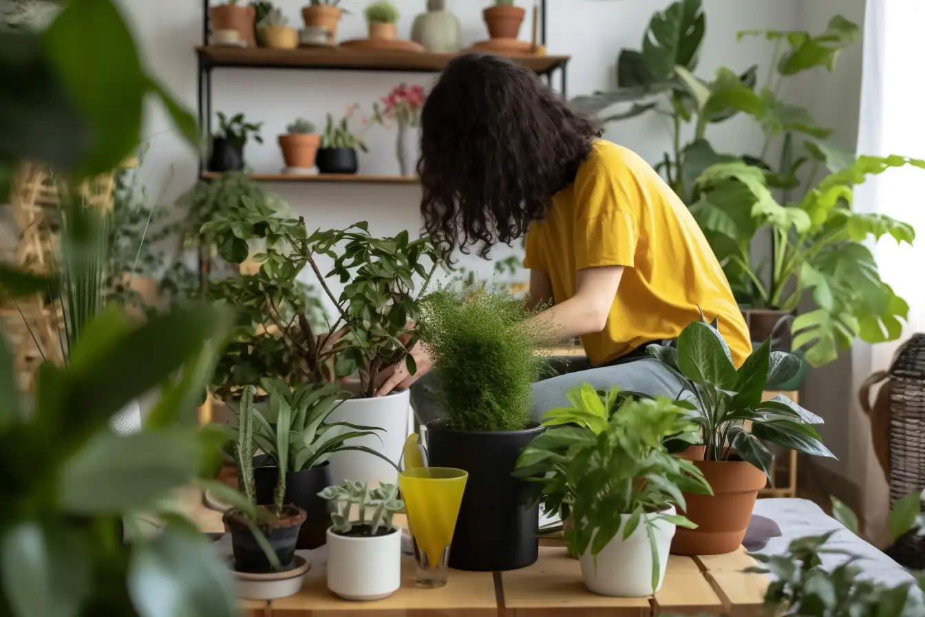 houseplant seasonal growth
