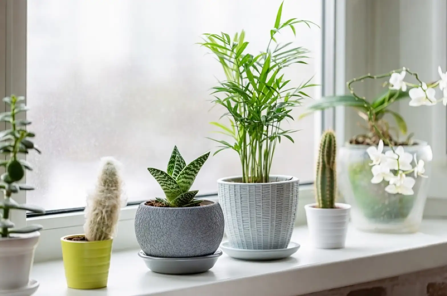 healthy potted plants variety