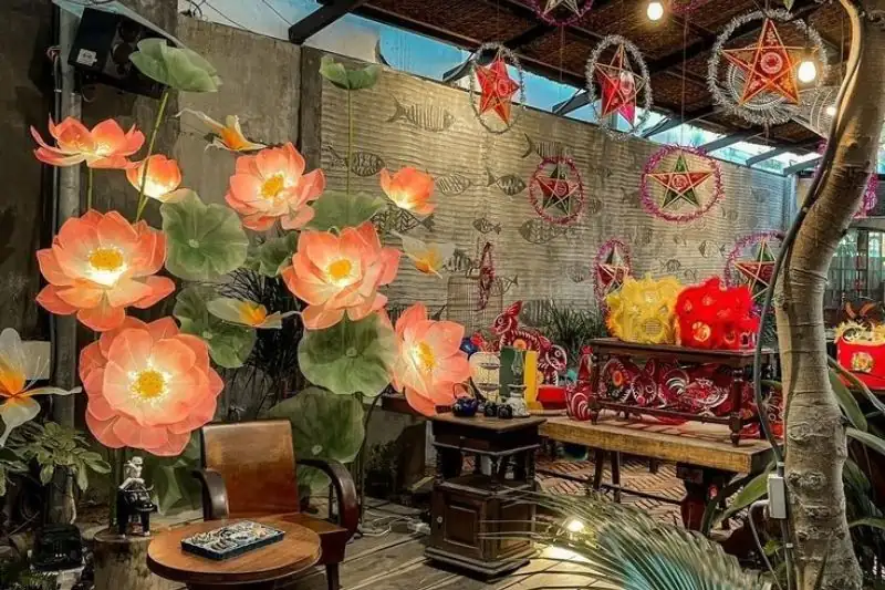 osmanthus mid-autumn festival decoration