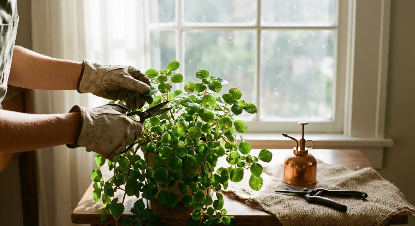 pruning baby's tears plant