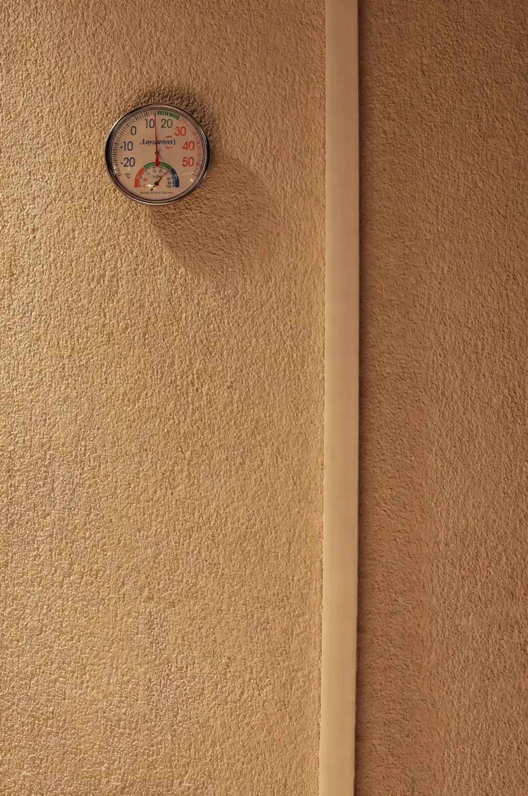 hygrometer on balcony