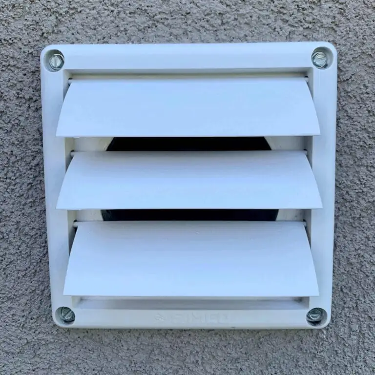 louvered vents installation balcony