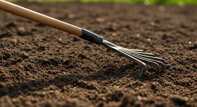 preparing soil for planting
