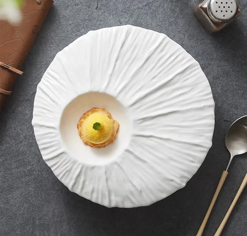 modern lotus cuisine dish