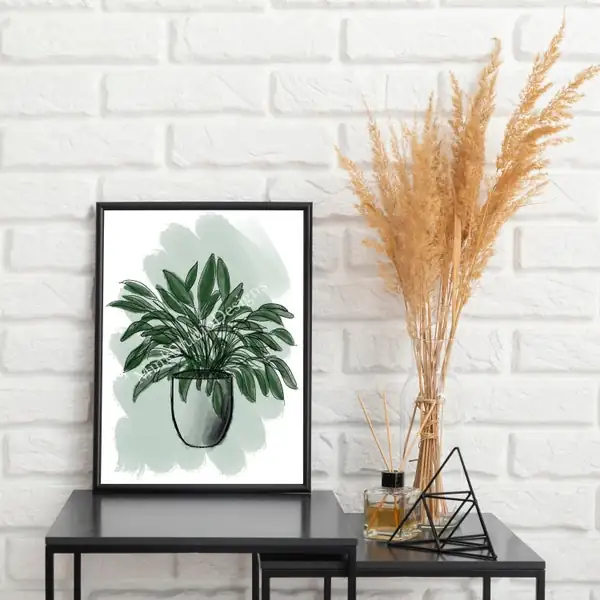 peace lily victorian home decor