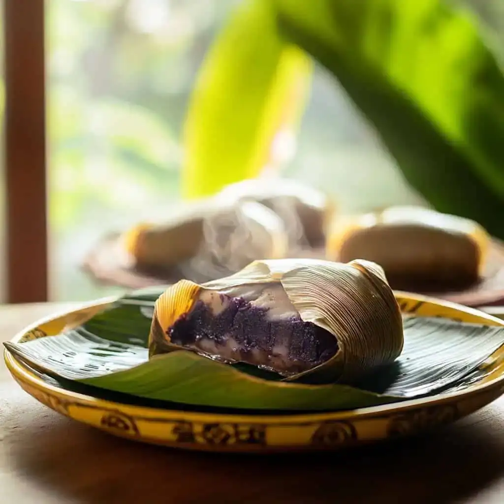 filipino binagol dessert