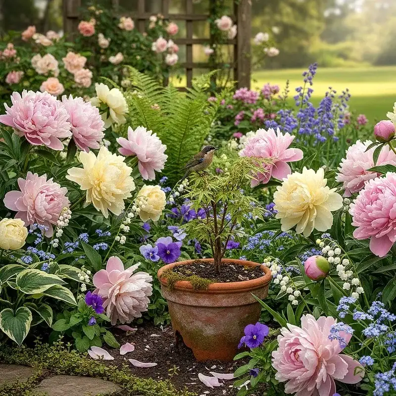 Joseph's Coat proper garden spacing