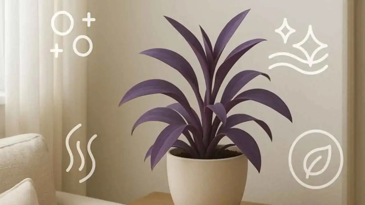 purple heart plant feng shui placement