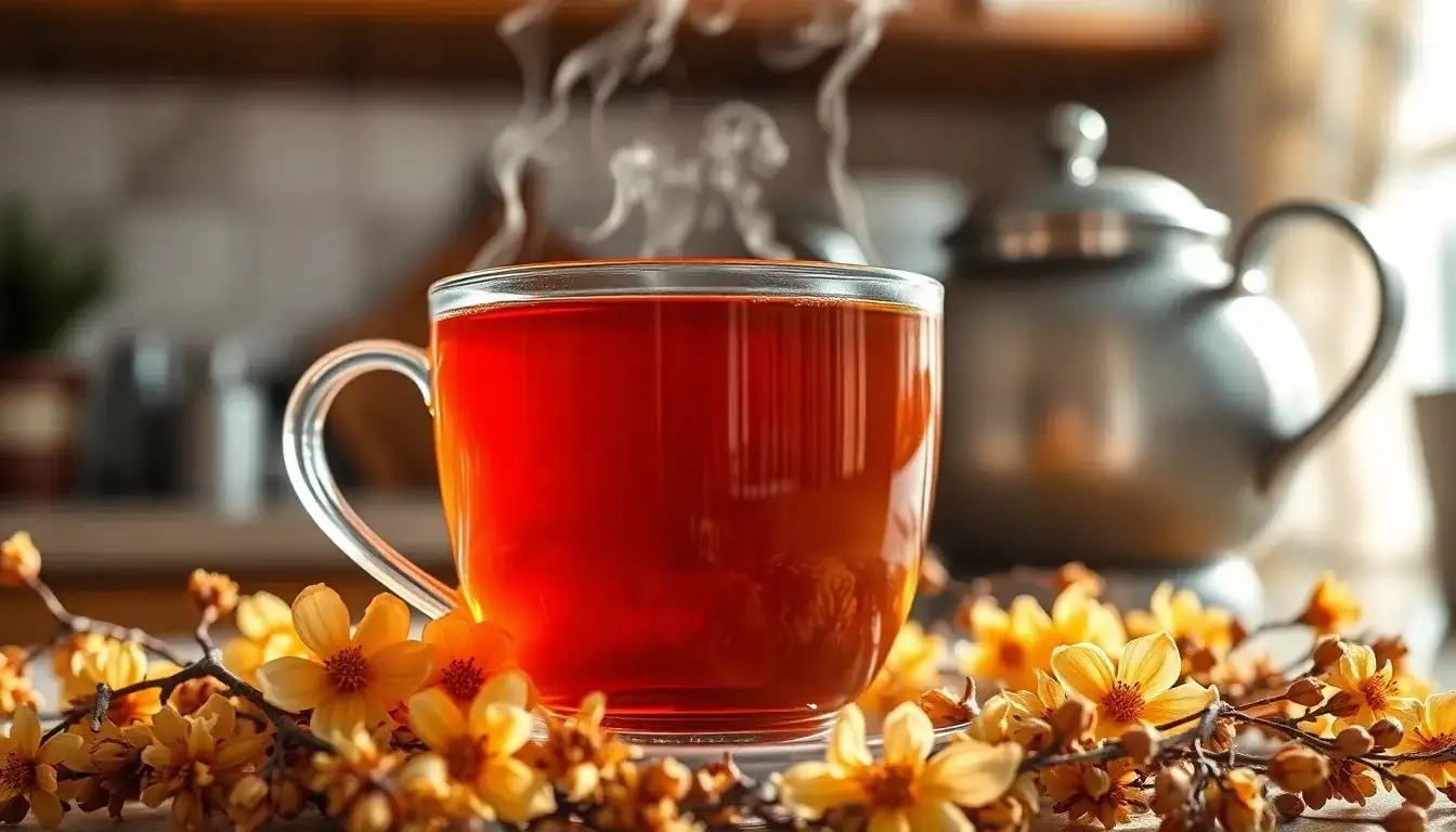 osmanthus tea preparation