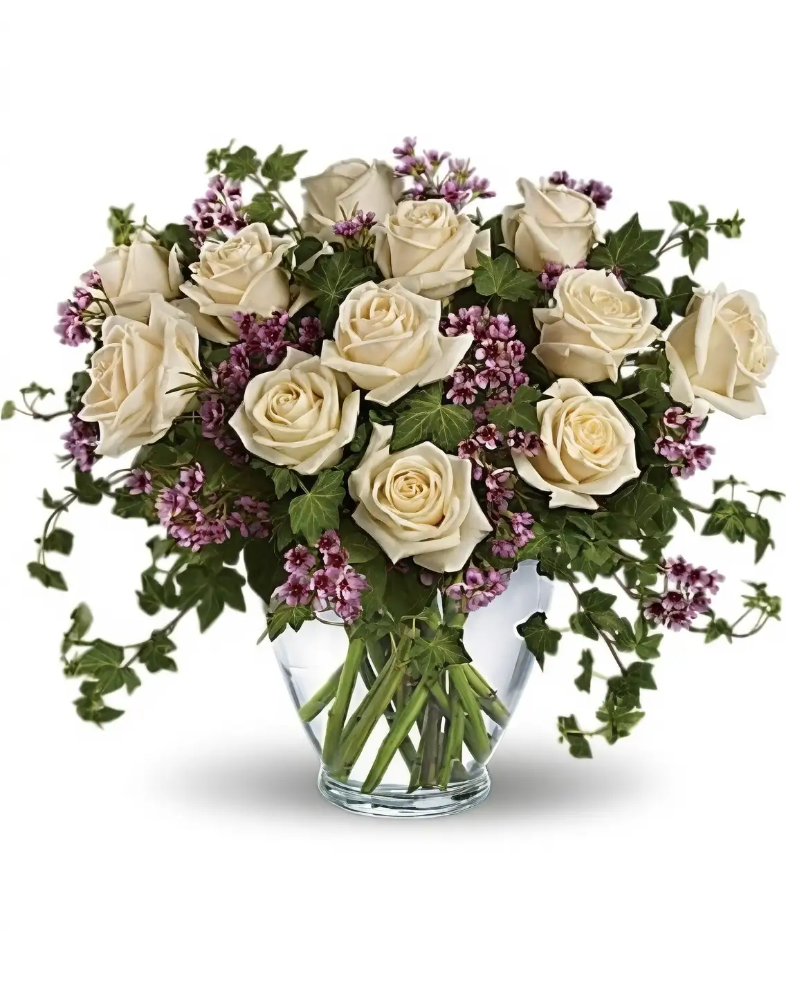 victorian morning glory bouquet