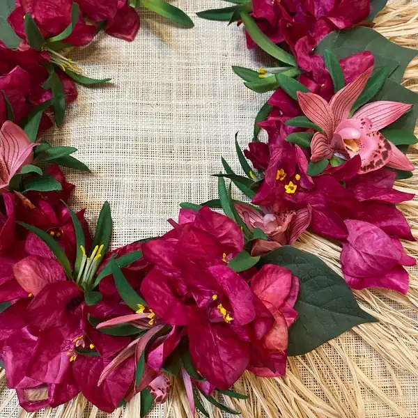 bougainvillea lei Hawaii