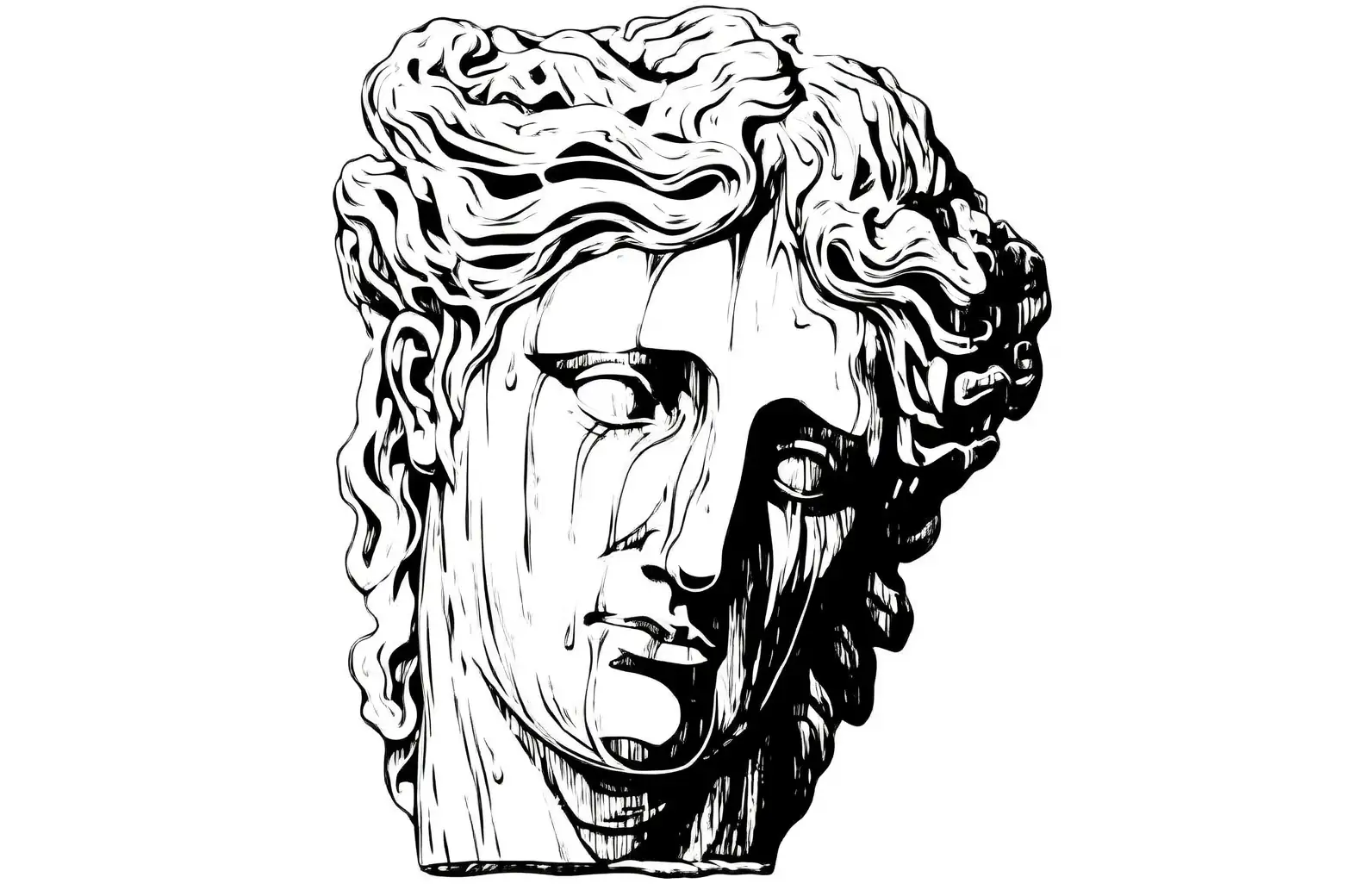 ancient Greek mythology illustration
