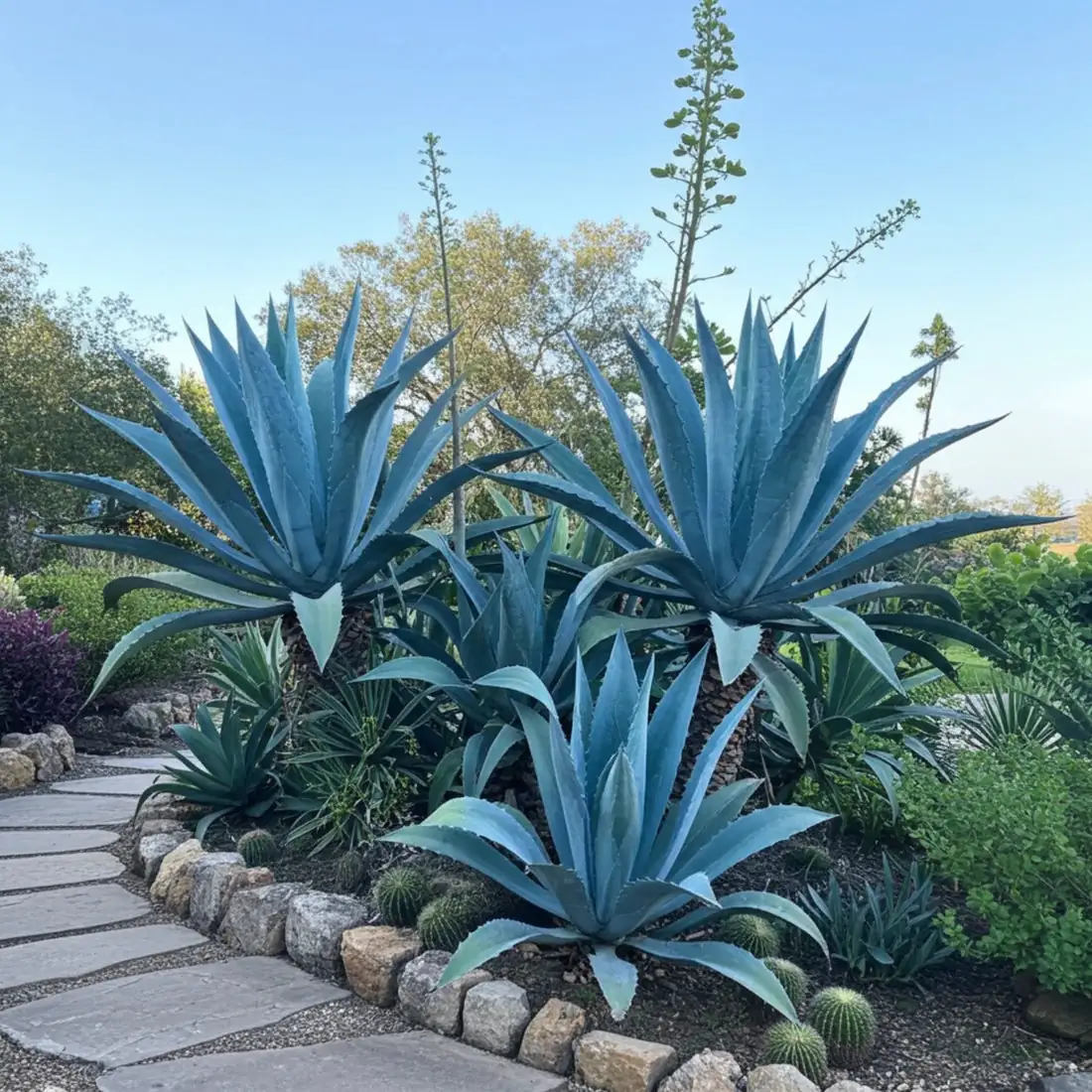 Agave americana kid and pet buffer
