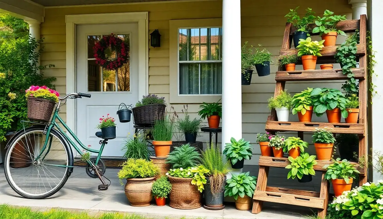 primrose container front door