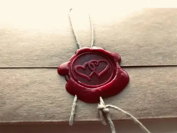 primrose Victorian bouquet love letter