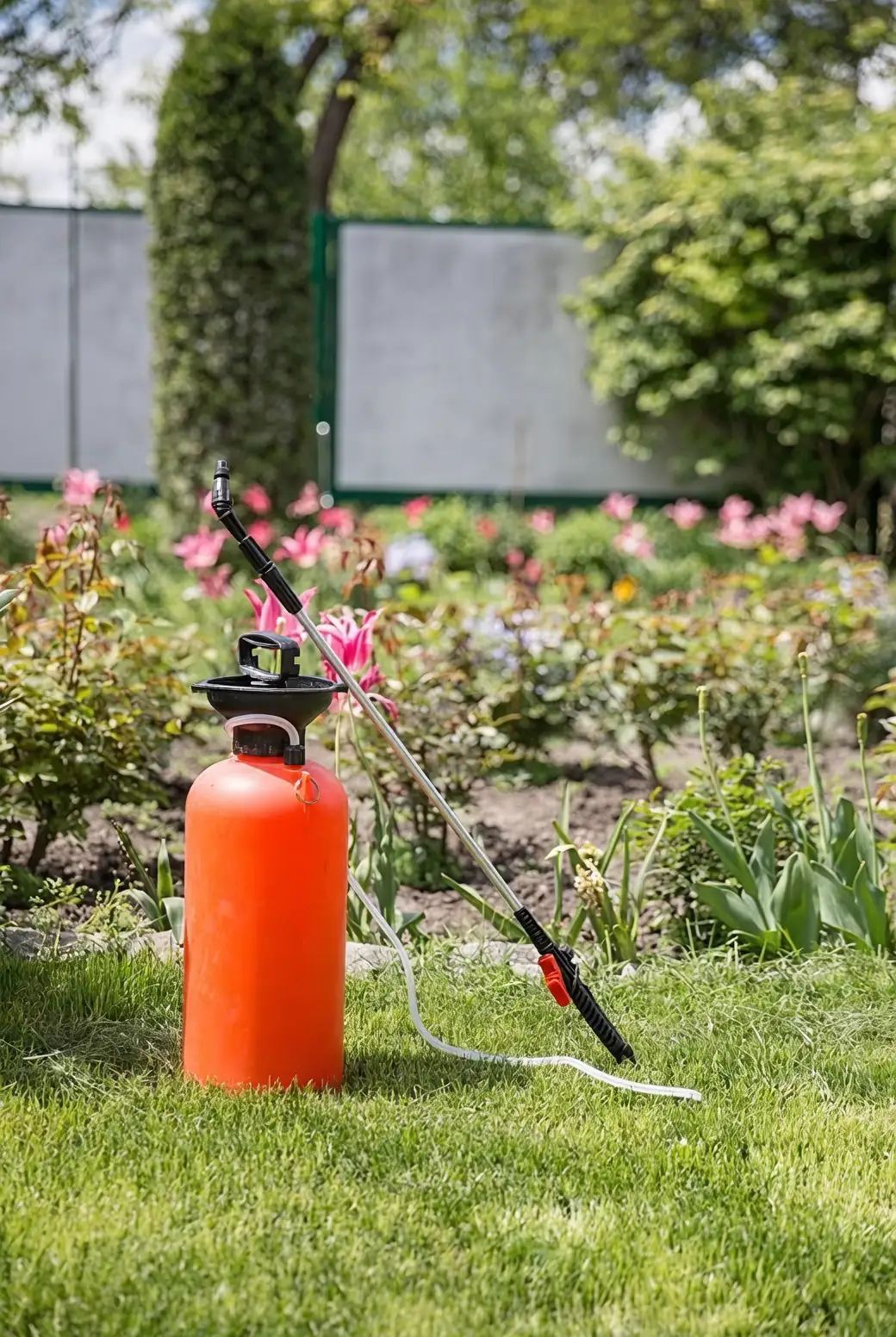 zonal geranium liquid fertilizer watering