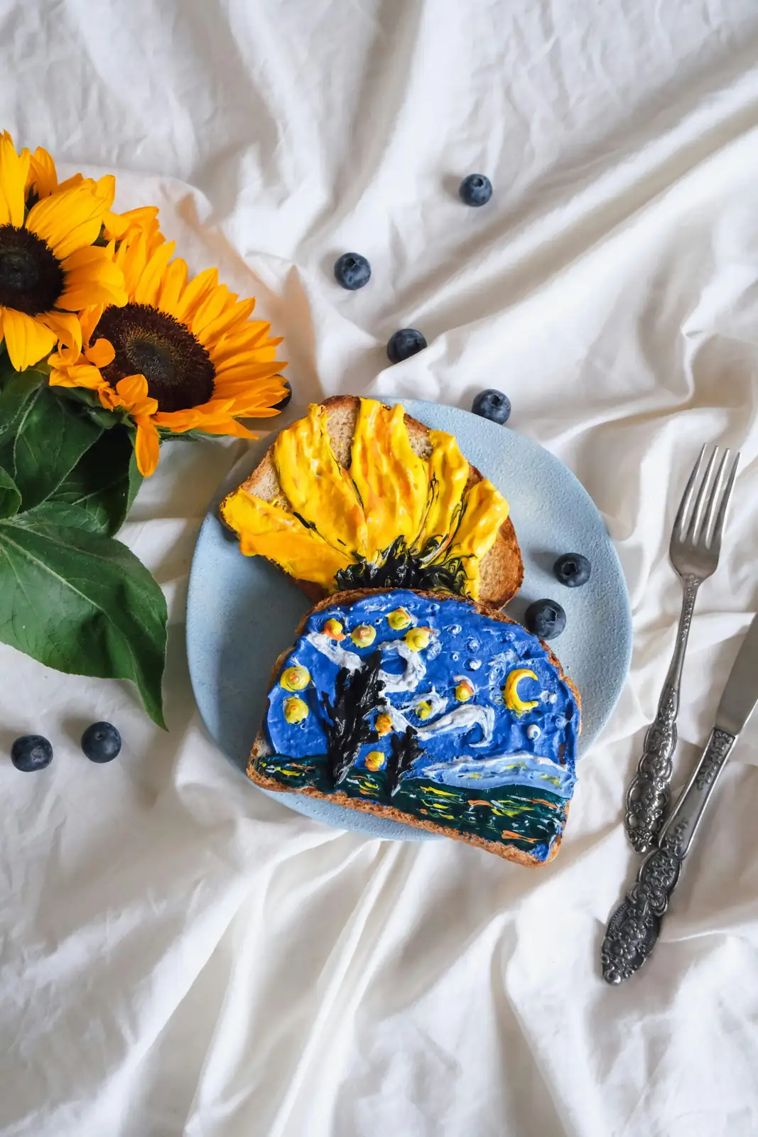 van Gogh Irises painting