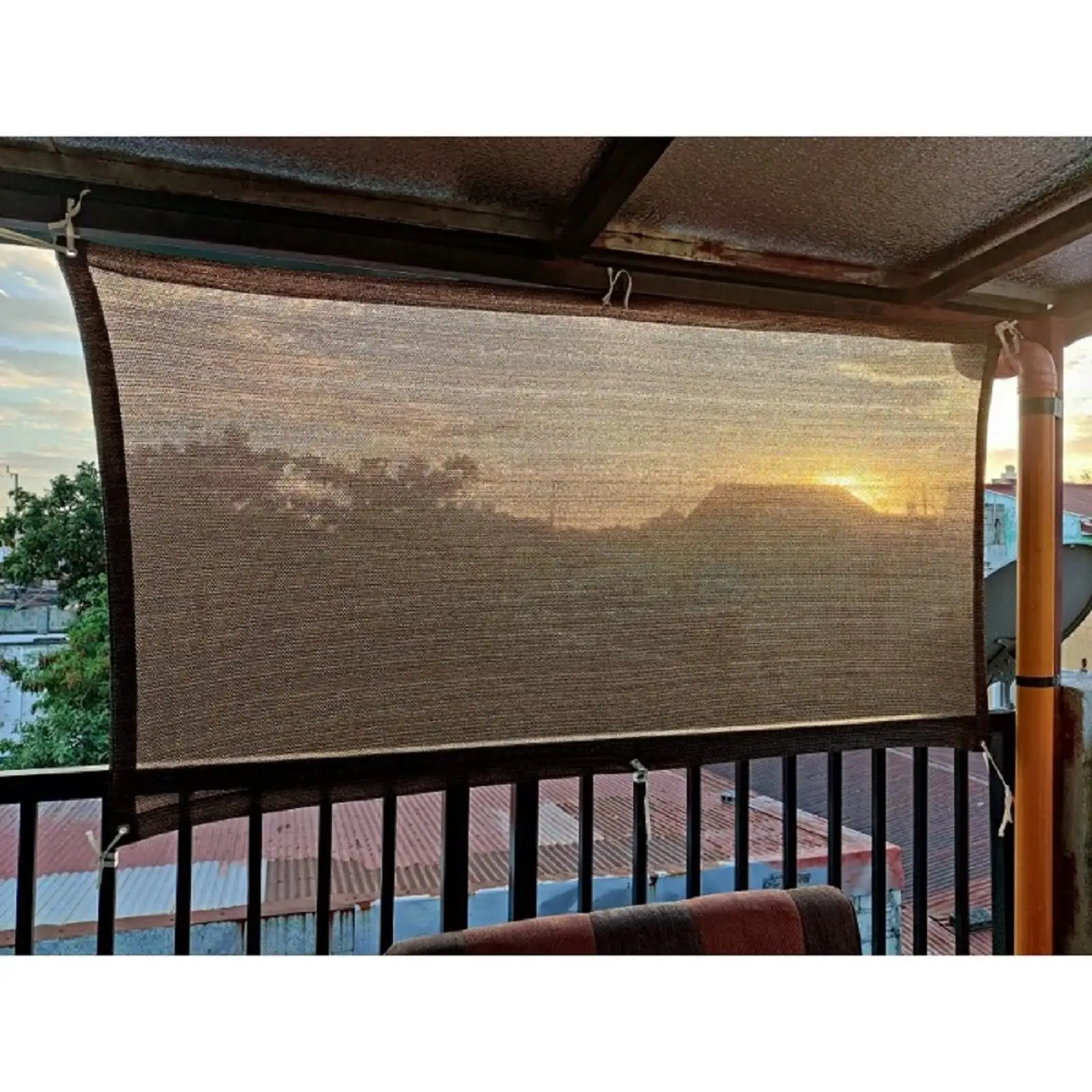 ranunculus balcony shade cloth