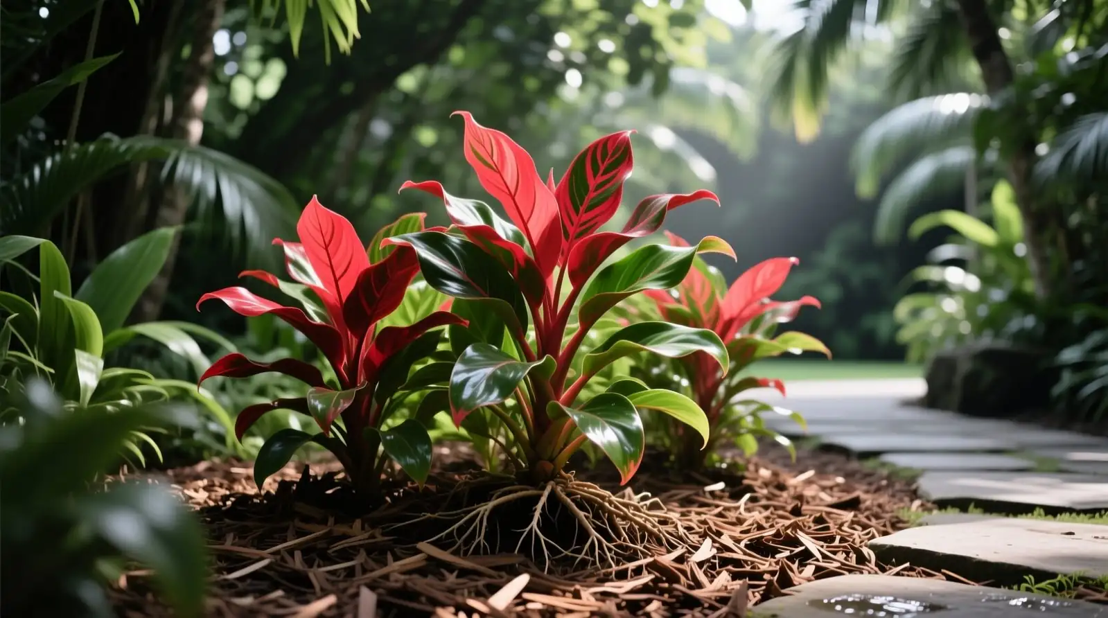 Tropical Color Anchors: Designing Warm-Climate Beds with Ti (and Its Best Plant Friends)