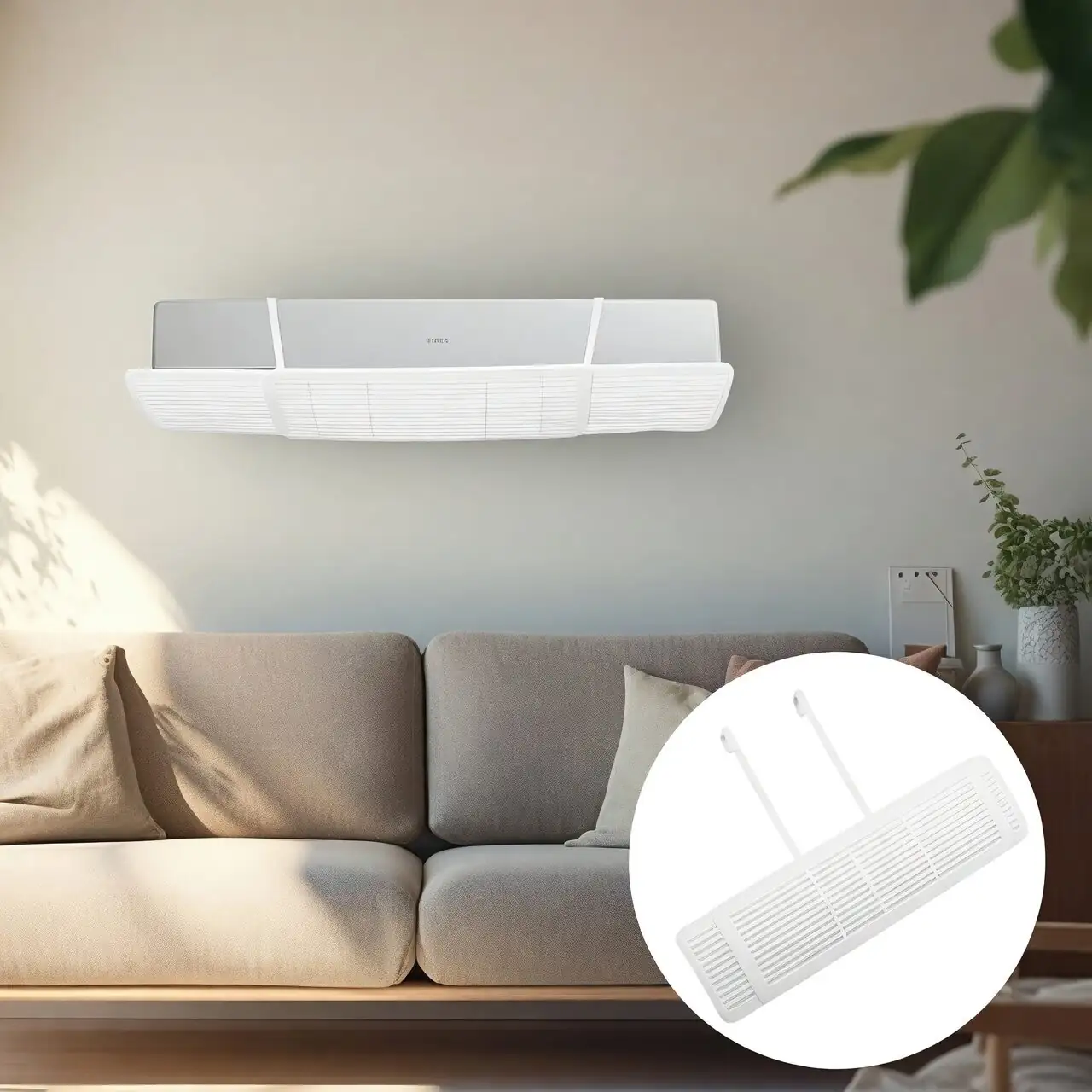 ficus benjamina AC vent deflector