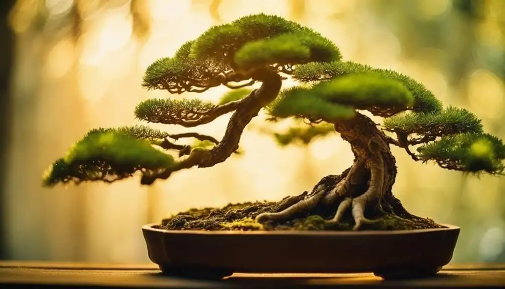 buddhist pine nebari surface roots